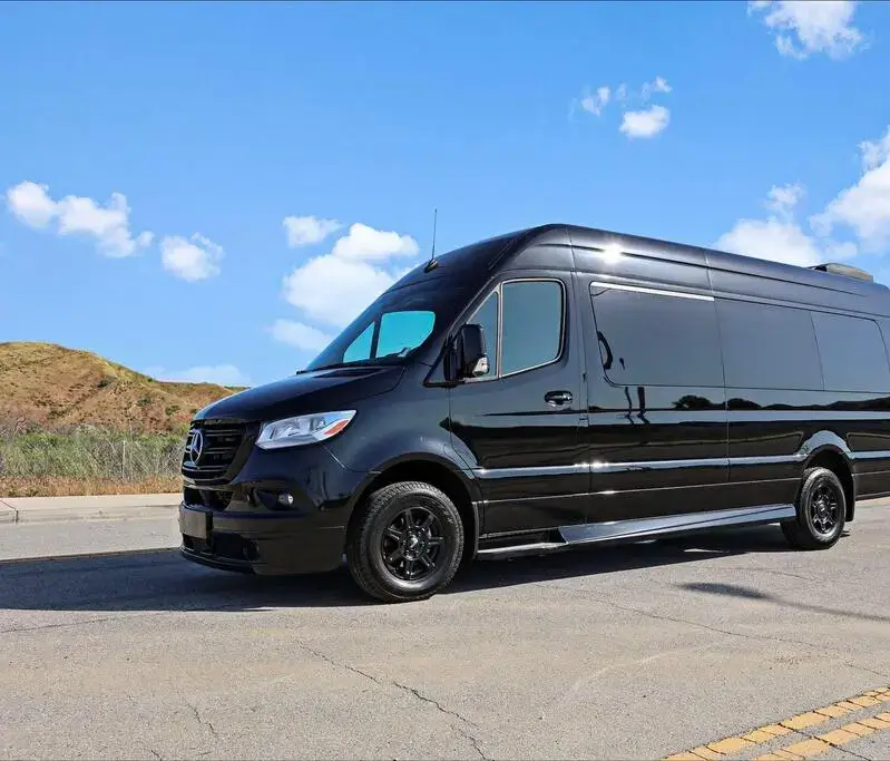 Black Party Limo Van - Sprinter